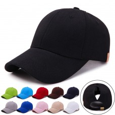 Mujer Summer Ponytail Baseball Mesh Cap Snapback Hat Outdoor Sport Topee Caps  eb-95314814